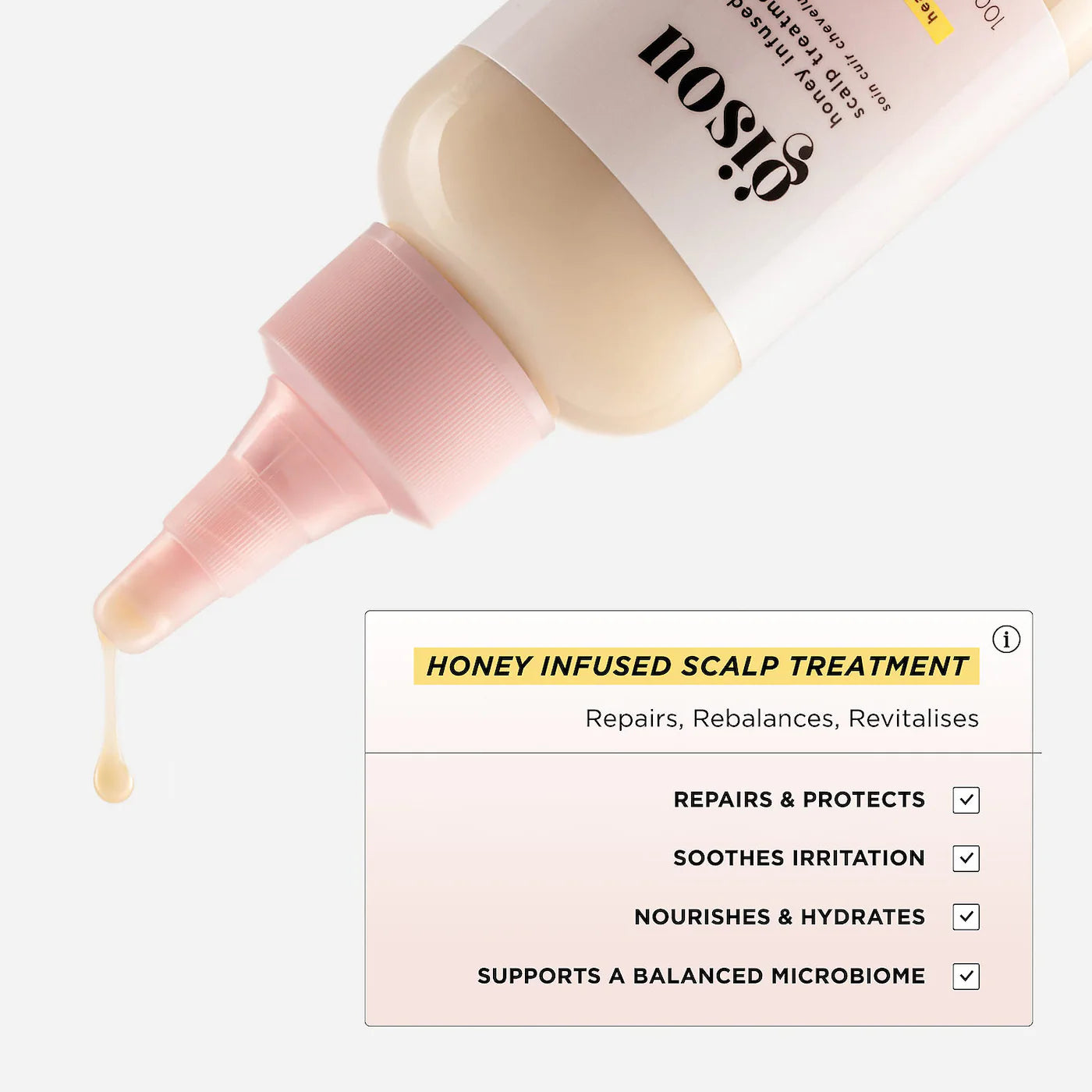 Gisou - Honey Infused Scalp Treatment Serum